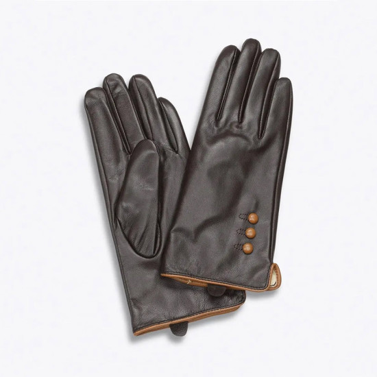 Axel® ΓΑΝΤΙΑ ΔΕΡΜΑΤΙΝΑ ΤΡΙΑ ΚΟΥΜΠΙΑ 1802-0160-MOCHA027-S Axel® ΓΑΝΤΙΑ ΔΕΡΜΑΤΙΝΑ ΤΡΙΑ ΚΟΥΜΠΙΑ 1802-0160-MOCHA027-S