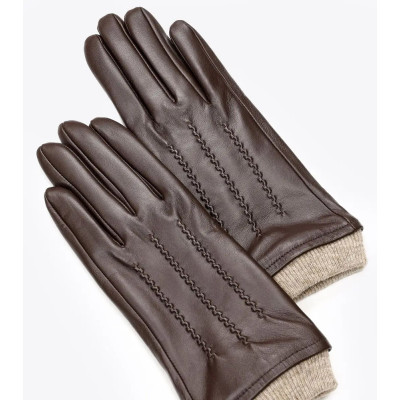 Axel® ΓΑΝΤΙΑ ΔΕΡΜΑΤΙΝΑ ΠΛΕΚΤΟ ΤΕΛΕΙΩΜΑ 1802-0165-BROWN016-S