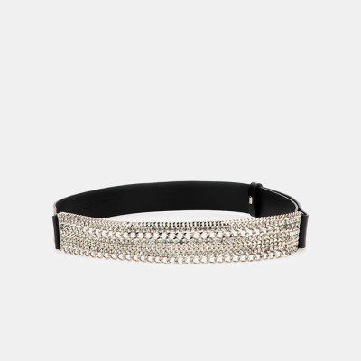 GUESS® NOT ADJUSTABLE BELT ΖΩΝΗ ΓΥΝΑΙΚΕΙΟ BW7830VIN35-BLACK M