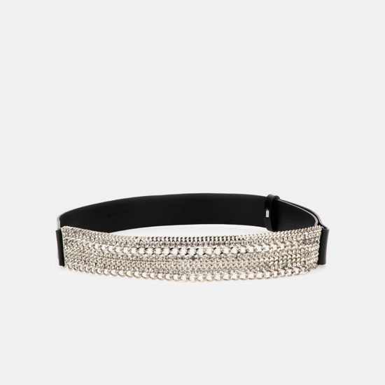 GUESS® NOT ADJUSTABLE BELT ΖΩΝΗ ΓΥΝΑΙΚΕΙΟ BW7830VIN35-BLACK M
