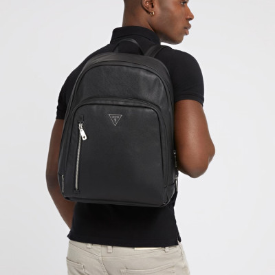 GUESS® MILANO VRTCL ZIP BKCPCK HMECSAP3241-GU0/BLA
