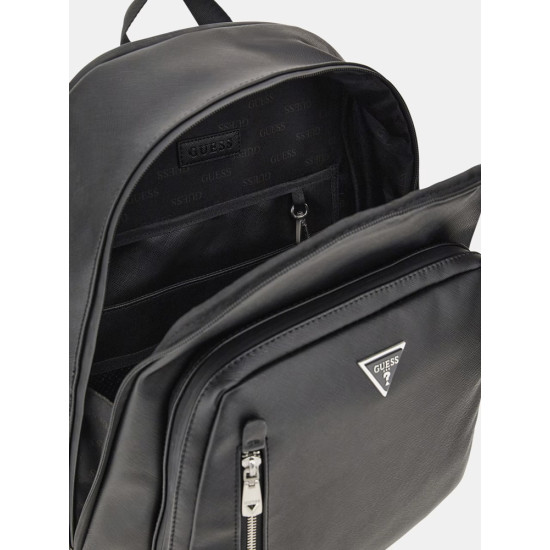 GUESS® MILANO VRTCL ZIP BKCPCK HMECSAP3241-GU0/BLA