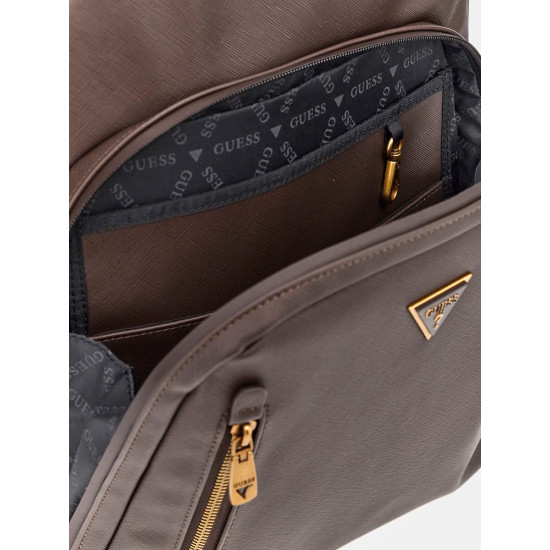 GUESS® MILANO VRTCL ZIP BKCPCK HMECSAP3241-GU0/DKB