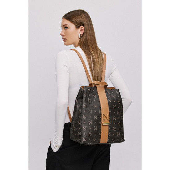 NOLAH® ΓΥΝΑΙΚΕΙΑ ΤΣΑΝΤΑ HERON BROWN LIGHT GOLD NOLAH® ΓΥΝΑΙΚΕΙΑ ΤΣΑΝΤΑ HERON BROWN LIGHT GOLD