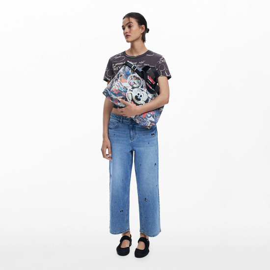 Desigual® ΓΥΝΑΙΚΕΙΑ ΤΣΑΝΤΑ BAG_MICKEY COLLAGE 25WAXA40-9019