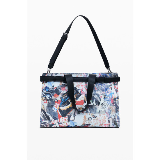 Desigual® ΓΥΝΑΙΚΕΙΑ ΤΣΑΝΤΑ BAG_MICKEY COLLAGE 25WAXA40-9019