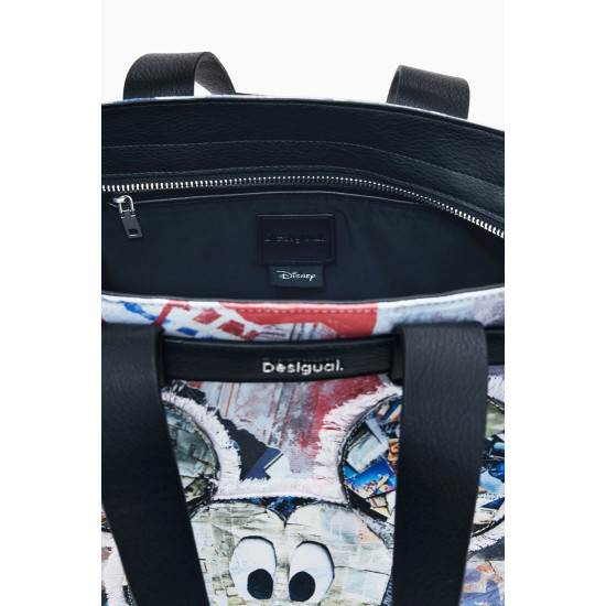 Desigual® ΓΥΝΑΙΚΕΙΑ ΤΣΑΝΤΑ BAG_MICKEY COLLAGE 25WAXA40-9019