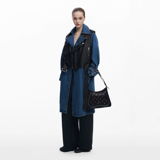 Desigual® ΓΥΝΑΙΚΕΙΑ ΤΣΑΝΤΑ BAG_YANKEE MANAOS BLACK 25WAXP38-2000