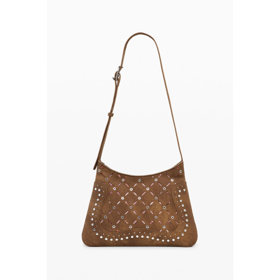 Desigual® ΓΥΝΑΙΚΕΙΑ ΤΣΑΝΤΑ BAG_YANKEE MANAOS CAMEL 25WAXPB4-6011