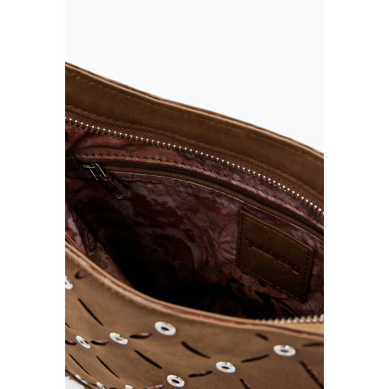 Desigual® ΓΥΝΑΙΚΕΙΑ ΤΣΑΝΤΑ BAG_YANKEE MANAOS CAMEL 25WAXPB4-6011