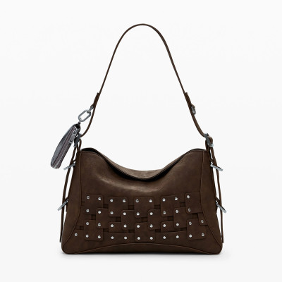 Desigual® ΓΥΝΑΙΚΕΙΑ ΤΣΑΝΤΑ BAG_NEW PATCH 2 CHOCO 25WAXPBP-6009