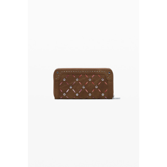 Desigual® ΓΥΝΑΙΚΕΙΟ ΠΟΡΤΟΦΟΛΙ MONE_YANKEE FIONACAMEL 25WAYP34-6011