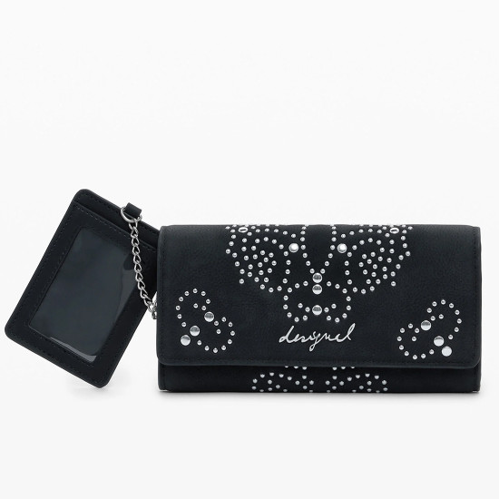 Desigual® ΓΥΝΑΙΚΕΙΟ ΠΟΡΤΟΦΟΛΙ MONE_POKER FACE MARIONA 25WAYP46-2000