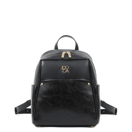 DOCA® ΤΣΑΝΤΑ BACKPACK 2ΠΛΟ ΥΛΙΚΟ&ΤΣΕΠΗ ΜΠΡ. ΜΑΥΡΟ 22728