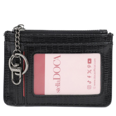DOCA® ΠΟΡΤΟΦΟΛΙ ΚΑΡΤΩΝ ΜΑΥΡΟ 67501