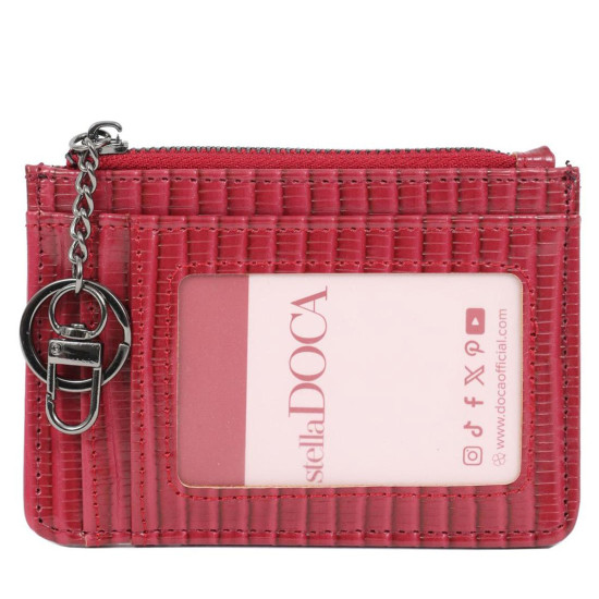 DOCA® ΠΟΡΤΟΦΟΛΙ ΚΑΡΤΩΝ ΚΟΚΚΙΝΟ 67502