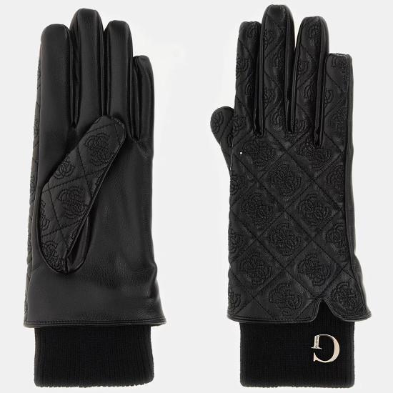 GUESS® ΓΥΝΑΙΚΕΙΑ ΓΑΝΤΙΑ CALISTA GLOVES No S AW5402POL02-BLA