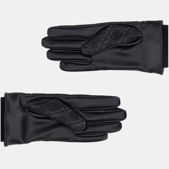 GUESS® ΓΥΝΑΙΚΕΙΑ ΓΑΝΤΙΑ CALISTA GLOVES No S AW5402POL02-BLA