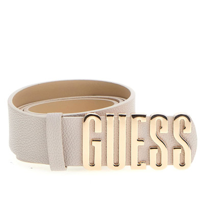 GUESS® MERIDIAN NOT ADJ PANT BELT H35 ΖΩΝΗ ΓΥΝΑΙΚΕΙΑ IVORY L BW9113P4235