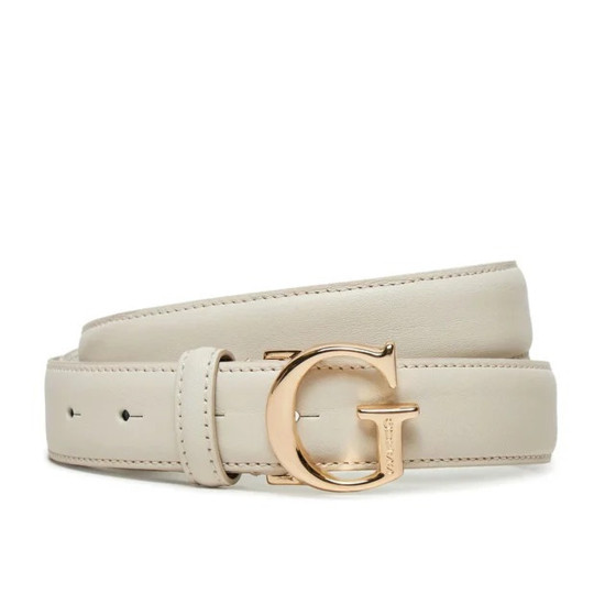 GUESS® ADJ PANT BELT H30 ΖΩΝΗ ΓΥΝΑΙΚΕΙΑ OFF WHITE L BW9118P4230