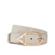 GUESS® CRESIDIA ADJ PANT BELT H35 ΖΩΝΗ ΓΥΝΑΙΚΕΙΑ OFF WHITE L BW9223P5235