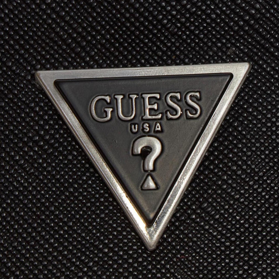 GUESS® SAFFIANO ECO MAXI BUM BAG HMMISAP4256-GU0/BLA