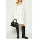 GUESS® ΓΥΝΑΙΚΕΙΑ ΤΣΑΝΤΑ GREYSON II SMALL SATCHEL HWBG9206050-BLA