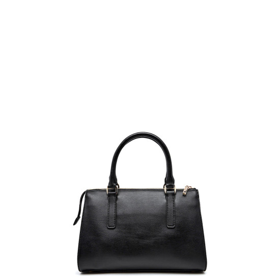 GUESS® ΓΥΝΑΙΚΕΙΑ ΤΣΑΝΤΑ GREYSON II SMALL SATCHEL HWBG9206050-BLA