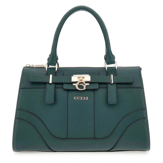 GUESS® ΓΥΝΑΙΚΕΙΑ ΤΣΑΝΤΑ GREYSON II SMALL SATCHEL HWBG9206050-FOR