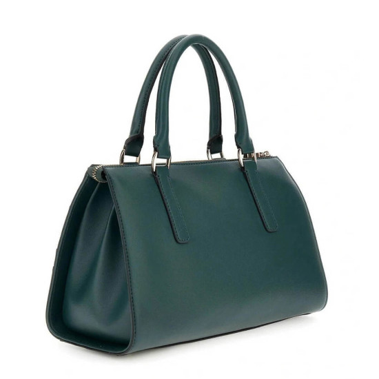 GUESS® ΓΥΝΑΙΚΕΙΑ ΤΣΑΝΤΑ GREYSON II SMALL SATCHEL HWBG9206050-FOR