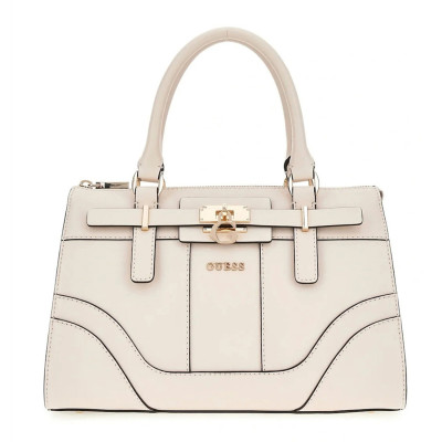 GUESS® ΓΥΝΑΙΚΕΙΑ ΤΣΑΝΤΑ GREYSON II SMALL SATCHEL HWBG9206050-STO