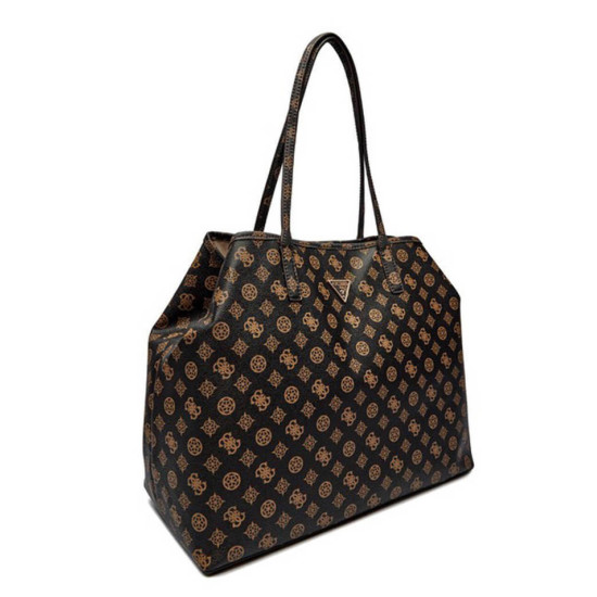 GUESS® ΓΥΝΑΙΚΕΙΑ ΤΣΑΝΤΑ VICTTORIA LRG 2 IN 1 TOTE HWEPQ951429-BRO