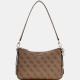 GUESS® ΓΥΝΑΙΚΕΙΑ ΤΣΑΝΤΑ ECO ERICA TOP ZIP SHOULDER BAG HWESG951018-LTL