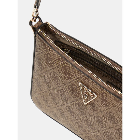 GUESS® ΓΥΝΑΙΚΕΙΑ ΤΣΑΝΤΑ ECO ERICA TOP ZIP SHOULDER BAG HWESG951018-LTL