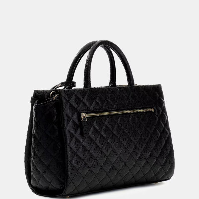 GUESS® ΓΥΝΑΙΚΕΙΑ ΤΣΑΝΤΑ IDRA GIRLFRIEND SATCHEL HWGG8157060-BLA