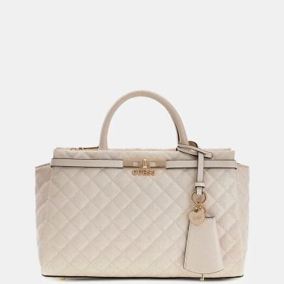 GUESS® ΓΥΝΑΙΚΕΙΑ ΤΣΑΝΤΑ IDRA GIRLFRIEND SATCHEL HWGG8157060-STO