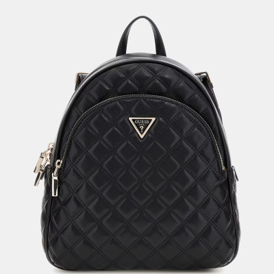 GUESS® ΓΥΝΑΙΚΕΙΑ ΤΣΑΝΤΑ GIULLY II DOME BACKPACK HWQG9673320-BLA