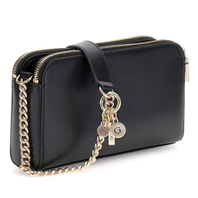 GUESS® ΓΥΝΑΙΚΕΙΑ ΤΣΑΝΤΑ DARYNA II STATUS CROSSBODY HWVG7208120-BLA