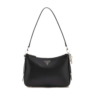 GUESS® ΓΥΝΑΙΚΕΙΑ ΤΣΑΝΤΑ DARYNA II TOP ZIP SHOULDER BAG HWVG7208180-BLA