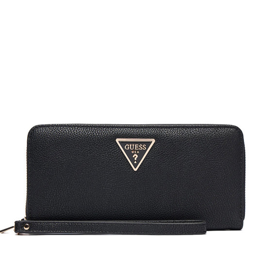 GUESS® ΓΥΝΑΙΚΕΙΟ ΠΟΡΤΟΦΟΛΙ LAUREL II SLG LARGE ZIP AROUND SWBG7459146-BLA