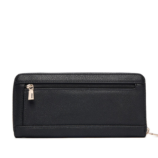 GUESS® ΓΥΝΑΙΚΕΙΟ ΠΟΡΤΟΦΟΛΙ LAUREL II SLG LARGE ZIP AROUND SWBG7459146-BLA