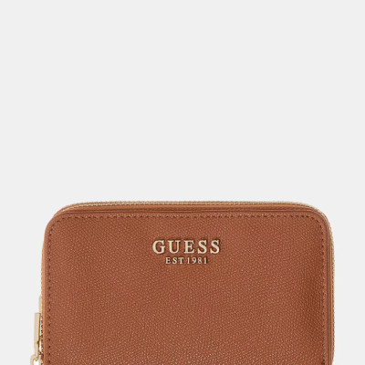 GUESS® ΓΥΝΑΙΚΕΙΟ ΠΟΡΤΟΦΟΛΙ AMORETTE SLG MED DOUBLE ZIP SWBG7898164-COG