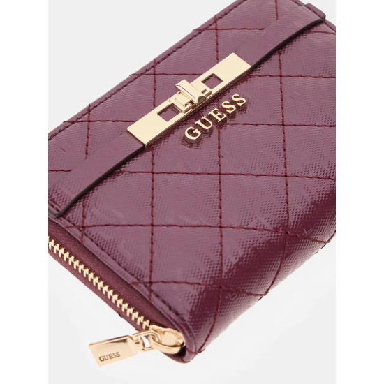 GUESS® ΓΥΝΑΙΚΕΙΟ ΠΟΡΤΟΦΟΛΙ IDRA SLG MEDIUM ZIP AROUND SWGG8157140-WIN