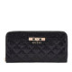 GUESS® ΓΥΝΑΙΚΕΙΟ ΠΟΡΤΟΦΟΛΙ IDRA SLG LARGE ZIP AROUND SWGG8157146-BLA