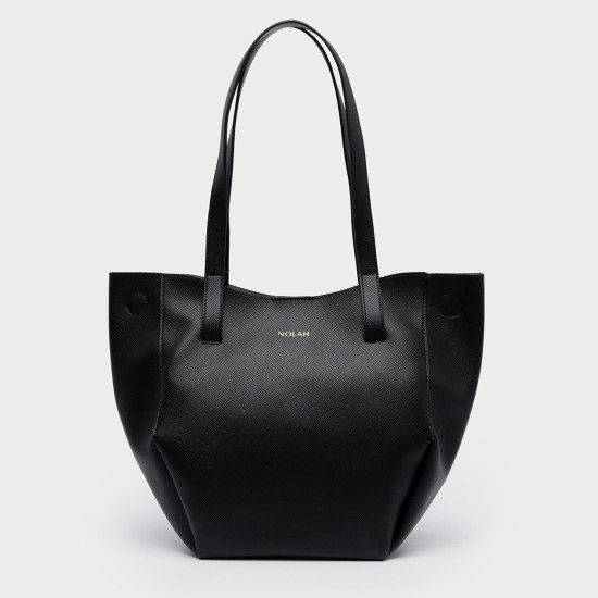 NOLAH® ΓΥΝΑΙΚΕΙΑ ΤΣΑΝΤΑ BREE BLACK LIGHT GOLD