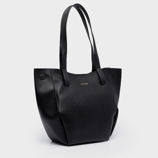 NOLAH® ΓΥΝΑΙΚΕΙΑ ΤΣΑΝΤΑ BREE BLACK LIGHT GOLD