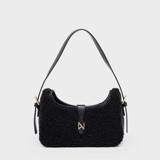 NOLAH® ΓΥΝΑΙΚΕΙΑ ΤΣΑΝΤΑ SHEEPY BLACK NOLAH® ΓΥΝΑΙΚΕΙΑ ΤΣΑΝΤΑ SHEEPY BLACK