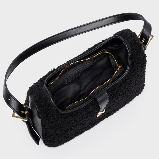 NOLAH® ΓΥΝΑΙΚΕΙΑ ΤΣΑΝΤΑ SHEEPY BLACK NOLAH® ΓΥΝΑΙΚΕΙΑ ΤΣΑΝΤΑ SHEEPY BLACK