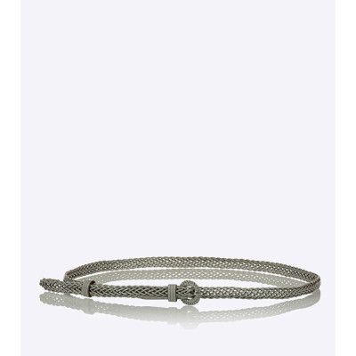 Axel®  ΖΩΝΗ ΔΕΡΜΑ ΠΛΕΚΤΟ ΣΧΕΔΙΟ 1609-0083-GREY