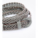 Axel® ΖΩΝΗ ΔΕΡΜΑ ΠΛΕΚΤΟ ΣΧΕΔΙΟ 1609-0083-GREY Axel® ΖΩΝΗ ΔΕΡΜΑ ΠΛΕΚΤΟ ΣΧΕΔΙΟ 1609-0083-GREY